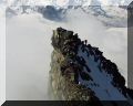 Rimpfischhorn Gipfelgrat